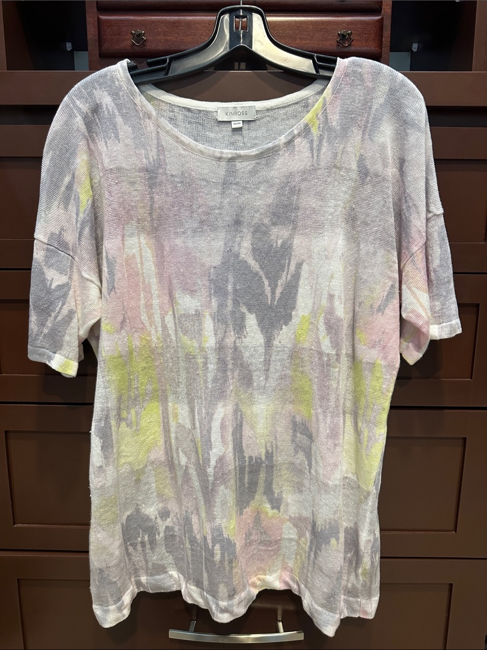 Kinross Pastel Linen Top
